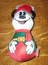 Disney Fetch For Pets Elf Mickey Plush Cloth Dog Toy With Squeaker