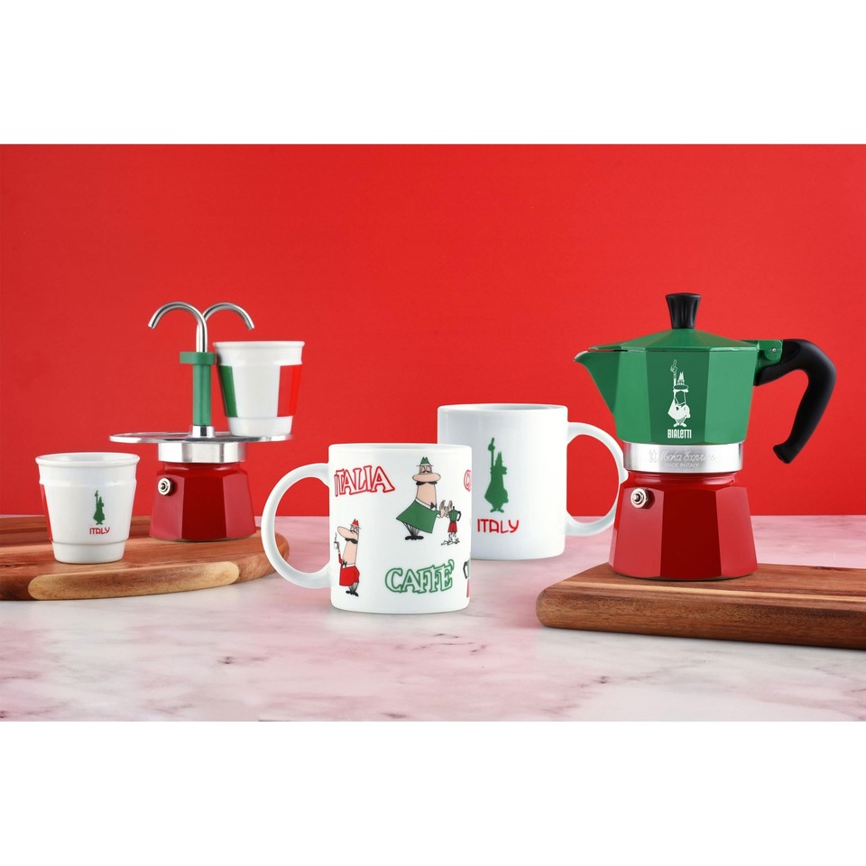 Bialetti Moka Express Italia Collection Iconic Stovetop Espresso