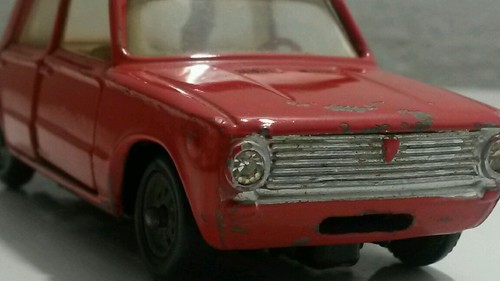VINTAGE FIAT 124 LADA ZIGULI AUTO TAXI PARIS VECHICLE GIOCATTOLO PRESSOFUSO BERLINA 1:43 - Foto 11 di 12