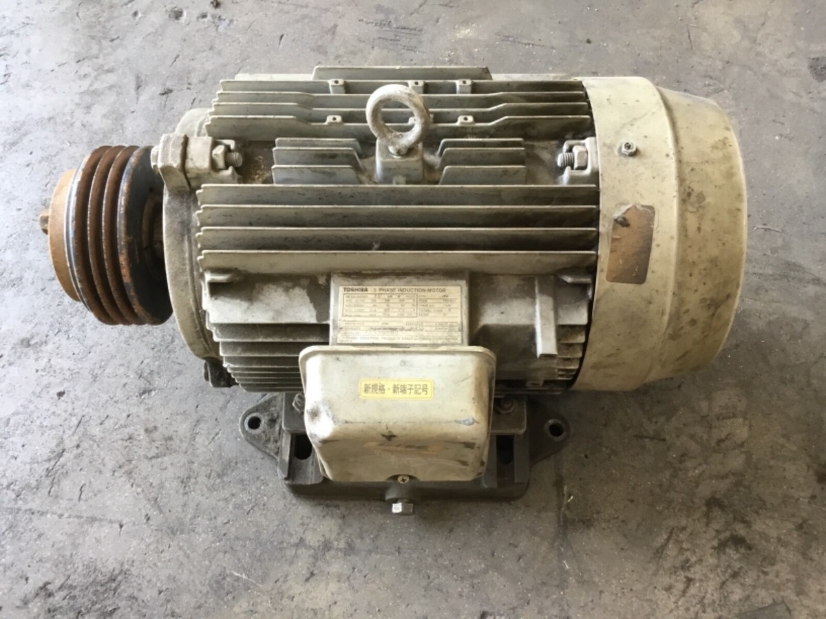 TOSHIBA 3 Phase Induction Motor. 4個 Toshiba 3-Phase Induction Motor 4 Pole 3HP 230/460V 1735rpm