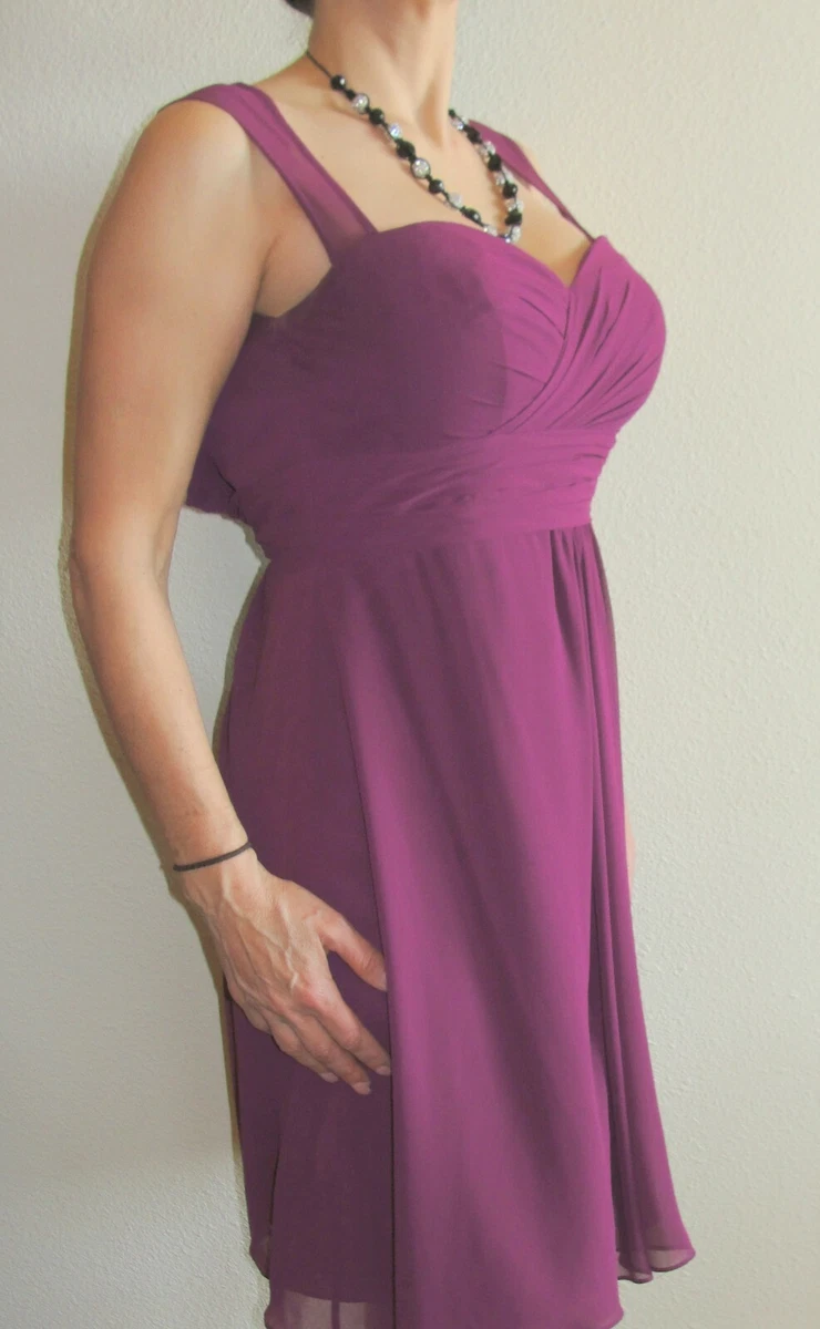 Plum purple wedding dress 2025