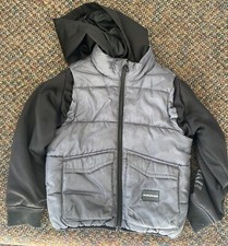 CALVIN KLEIN JEANS YOUTH SIZE 7 HOODED JACKET