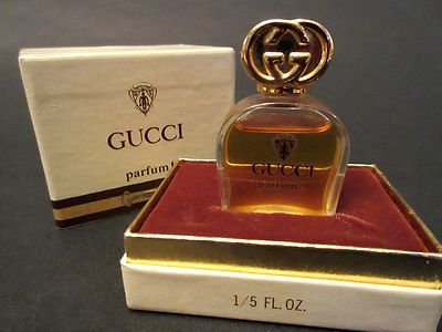 Vintage Gucci 1 Parfum 1/5th oz New in Presentation Box! Pure