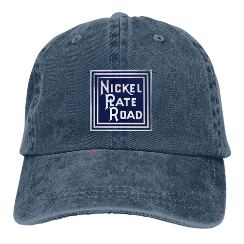 Baseballkappe Nickel Plate Road Railroad Unisex Denim verstellbar Geschenk - Bild 1 von 18