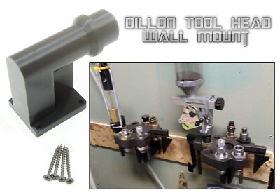 Custom Wall Mount Bracket for Dillon 1050 & Super 1050 Tool Heads