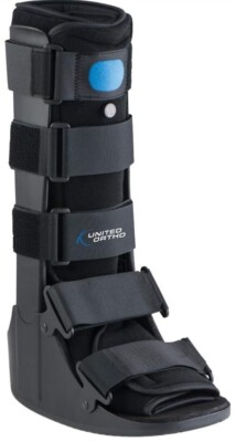 NEW United Ortho Air Stabilizer Ankle Walking Foot Brace Boot, Small
