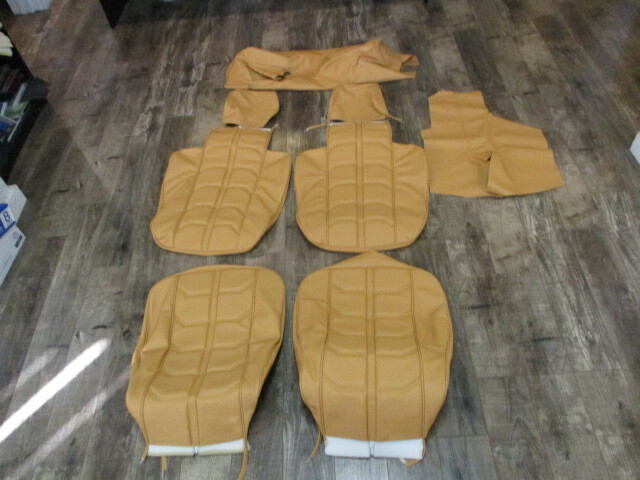 Ferrari 308 Seats, Center Console Leather Interior Set -  Beige
