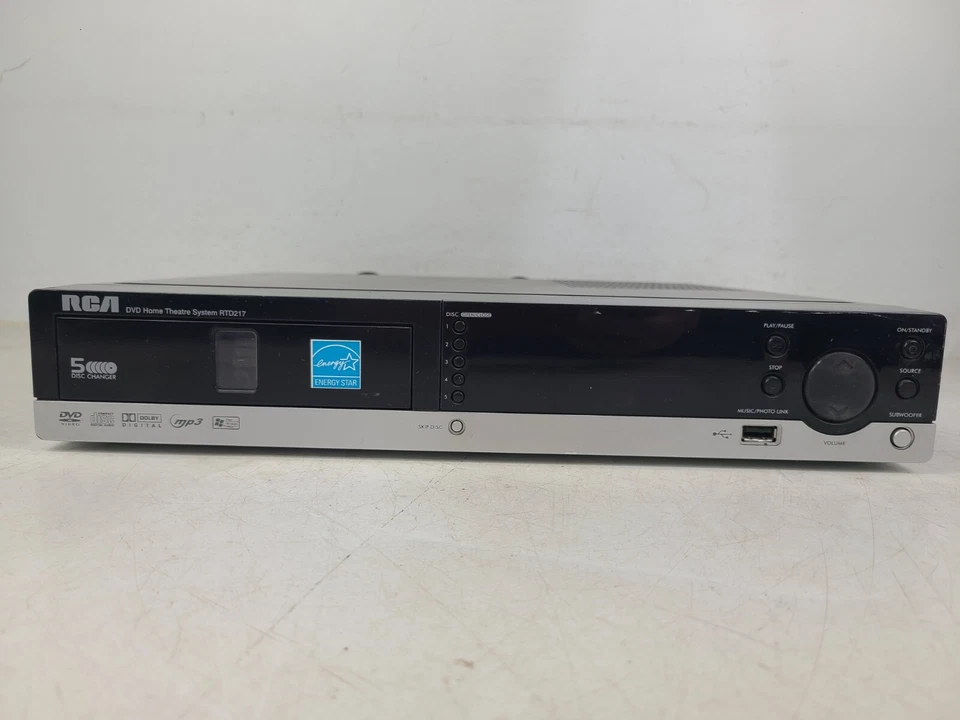 RCA RTD217A 5 DVD Home Theater System (TESTED) - Image 2 of 4