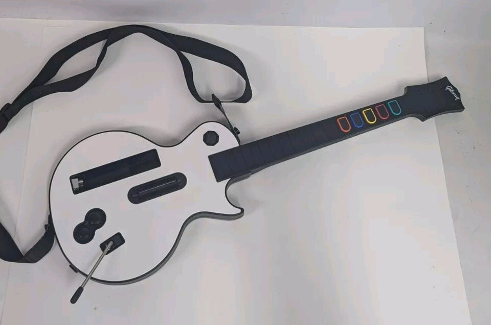 Wii Guitar Hero Guitar & Game, Guitar Hero Gibson Guitar & Guitar Hero