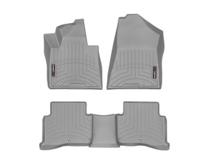 weathertech kia sportage floorliner mats row 2nd 1st grey