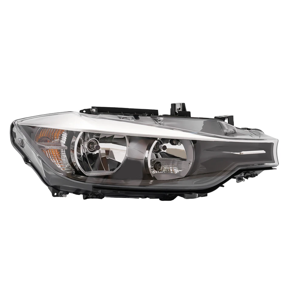 Right Passenger Side Halogen Headlight For 2012-2015 BMW 320i 328i Sedan Wagon Foto 3 de 4