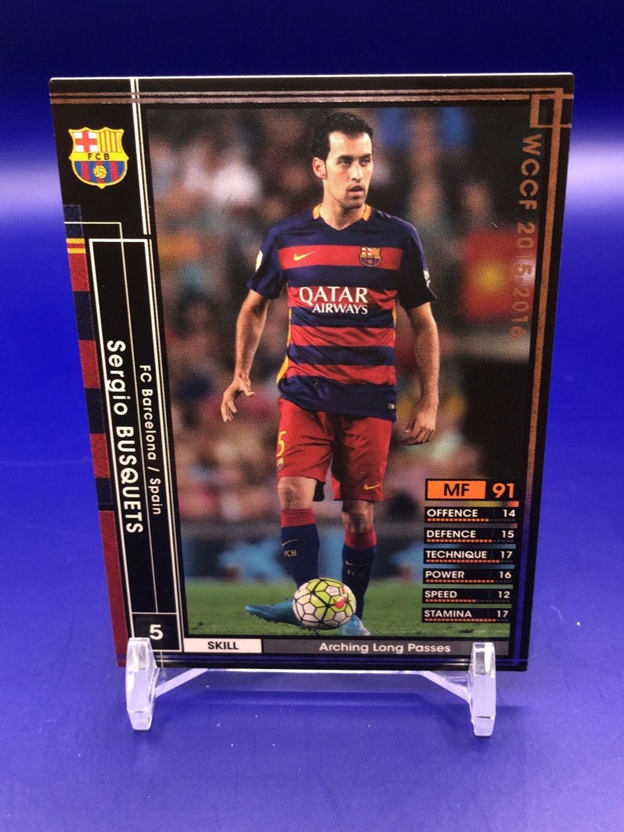wccf ロケテ⭐︎P92 ルカヴィナ Sergio Busquets 248/347 Card WCCF Panini Japanese | eBay