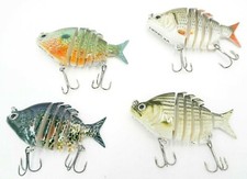  Jointed Fishing Lures Lure Multi JOINTED Swimbait Bass FISHING Bait