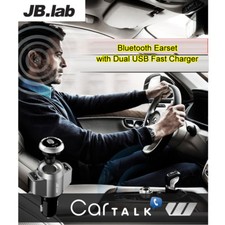  JB.lab CAR TALK Bluetooth Earset with Dual Fast USB Charger car handsfree