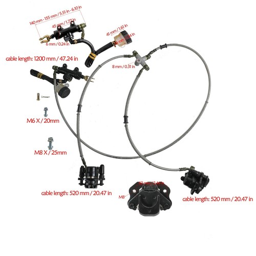 Hinterachsdifferenzialsatz 48 V 1000 W Elektromotor Go Kart Wagen ATV Trike Golf - Bild 28 von 29