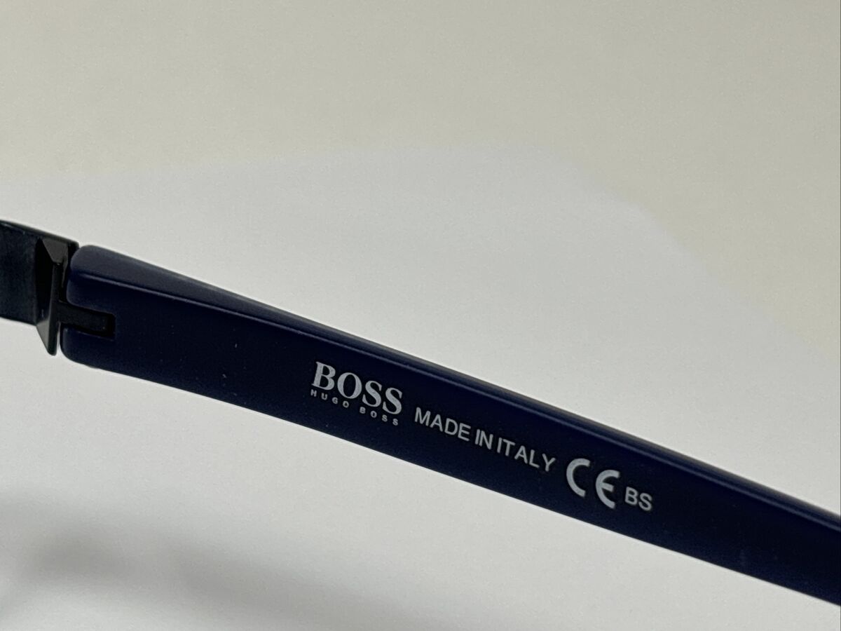 Hugo Boss Eyeglasses Boss 0878 0J4 140 55/19 7-4 Half Rim Hugo Boss Eyeglasses Boss 0878 0J4 140 55/19 7-4 Half Rim
