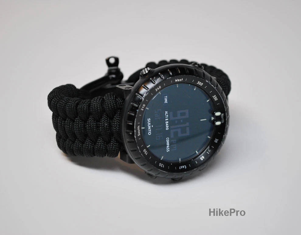 Suunto core top paracord watch band
