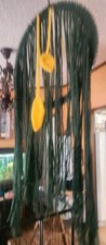 Handcrafted Macrame Wall Hanging Green and Yellow Accents