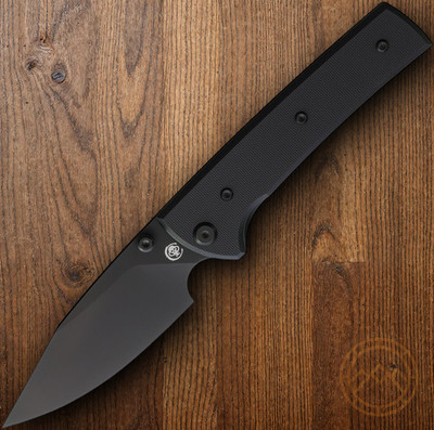 Chaves Knives Scapegoat 229 Folding Knife 3.38'' Elmax Steel Blade G10 Handle