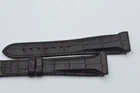 FRANCK MULLER Leather Watch Strap 20MM Bracelet Black 17-20mm 2-Piece