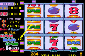 THE NEW FRUIT BONUS `96 WITH 2 MORE BONUS! - POG CHERRY MASTER 8LINER CGA PCB