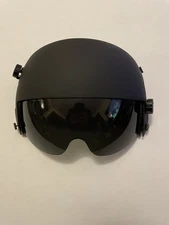 USED GENTEX HGU 56 FLIGHT PILOT HEMET VISOR ASSEMBLY.