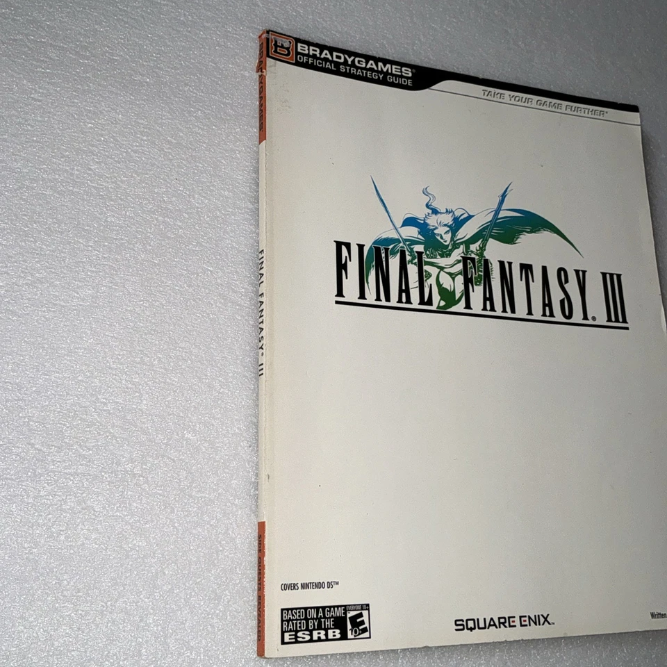 Final Fantasy III Official Strategy Guide by BradyGames for Nintendo DS 2006 - Image 4 of 4