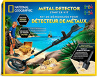 National Geographic Metal Detector Kit for Kids – Waterproof Coil & Trowel Set