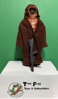 Vintage 12” Star Wars Jawa Figure w/  Original Gun Blaster & Cloak NO BANDOLIER