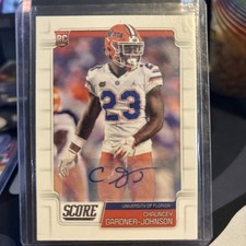 Chauncey Gardner-Johnson 2019 Panini Score Autograph Rookie #425 Florida Gators