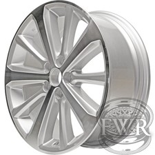 Used 19 Machined Silver Alloy Wheel Rim For 2008-2013 Toyota Highlander 69548 Used 19 Machined Silver Alloy Wheel Rim For 2008-2013 Toyota Highlander 69548