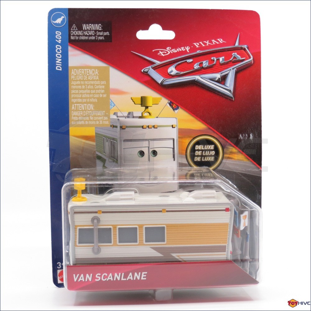 カーズ マテル VAN SCANLANE ミニカー ピクサー Disney Pixar Cars 3 Cars Van Scanlane RV Dinoco 400 by Mattel 2018