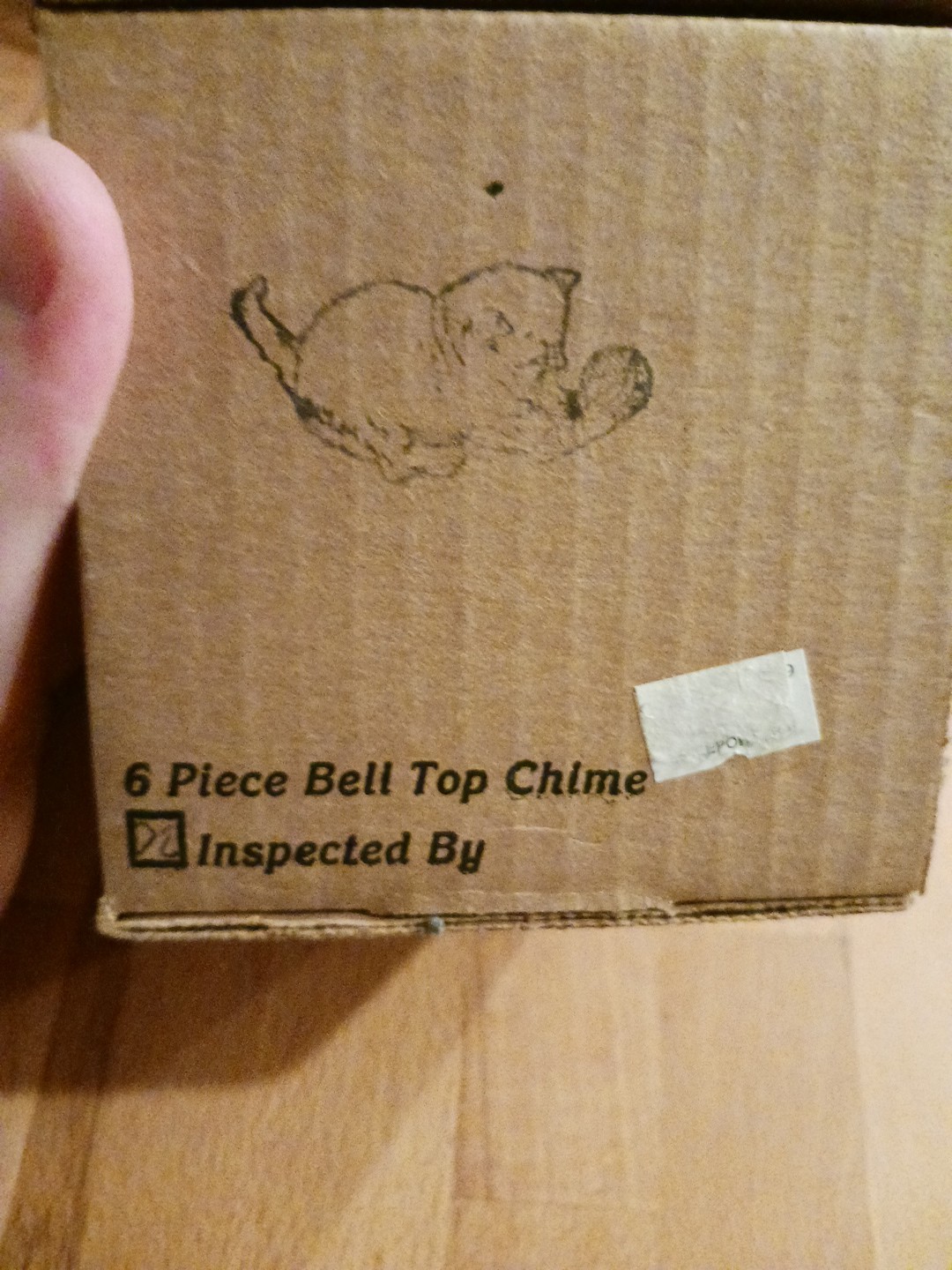 Carson Statesmetal Wind Chime teddybear