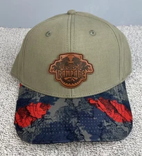 Red Bull Rampage Cliff Hat Cap Adjustable Snapback Racing Outdoors Green Patch