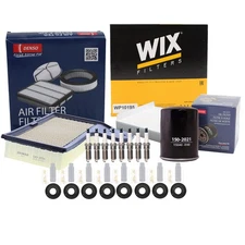 Denso Tune Up Kit NGK 8 Spark Plugs & Boots Kit for Mustang 5.0L V8 GAS Vin F