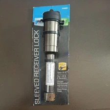 Reese Towpower Sleeved Receiver Lock - 1/2" 5/8" Pin 1 1/4 & 2" Receivers Black