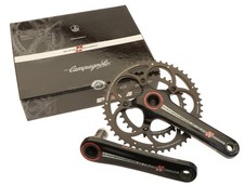 Guarnitura Campagnolo Super Record Titanium 50/34T Compact CT 11s 170mm '11 NUOVA