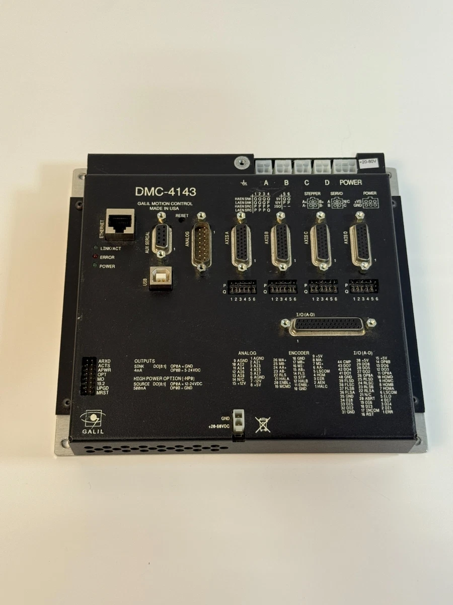 GALILモーションコントロール基盤 DMC-1740 Galil Motion Control DMC-1740 ISA Optima Motion Controller – Novus