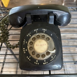 Vintage Rotary Dial Desk Telephone