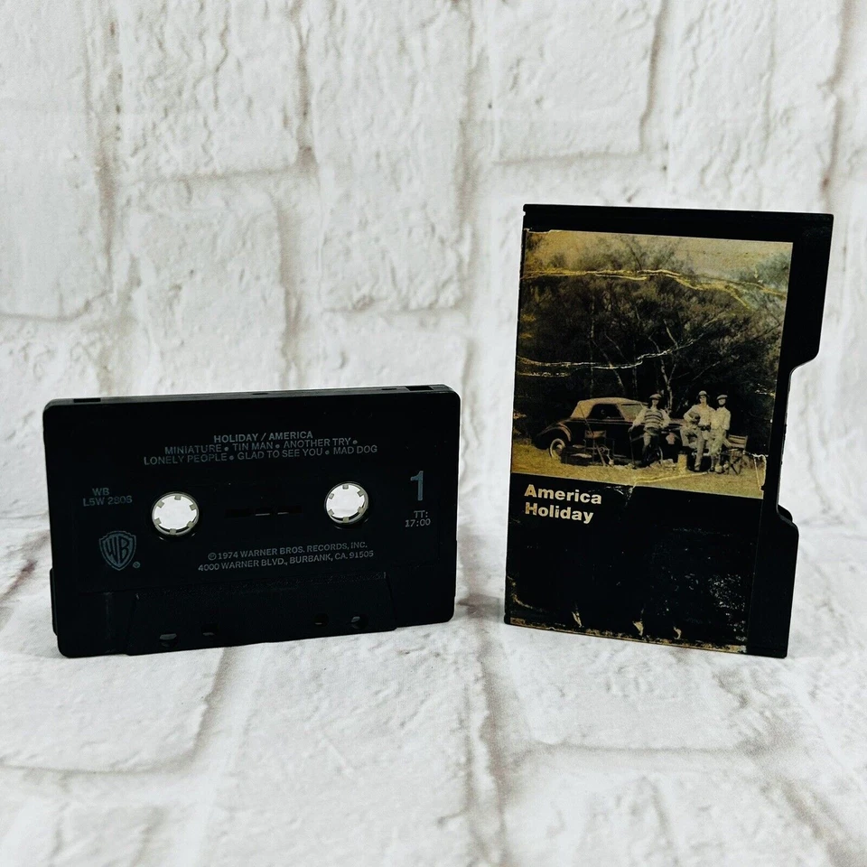 America Holiday 1974 Vintage Slip Case Cassette Foto 2 de 4