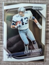 Cliff Harris 2025 Panini Prizm Black Prizms White /175