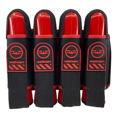 Valken Alpha Battlepack 4-Pot - black/red