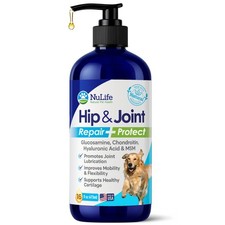 Liquid Glucosamine for Dogs - Advanced Joint Supplement Ages Natural