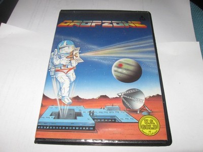* Atari 400/800/600XL/800XL/65XE/130XE Disk - Dropzone by Arena Graphics US Gold *
