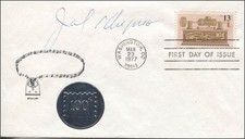 JACK KLUGMAN - FIRST DAY COVER SIGNED