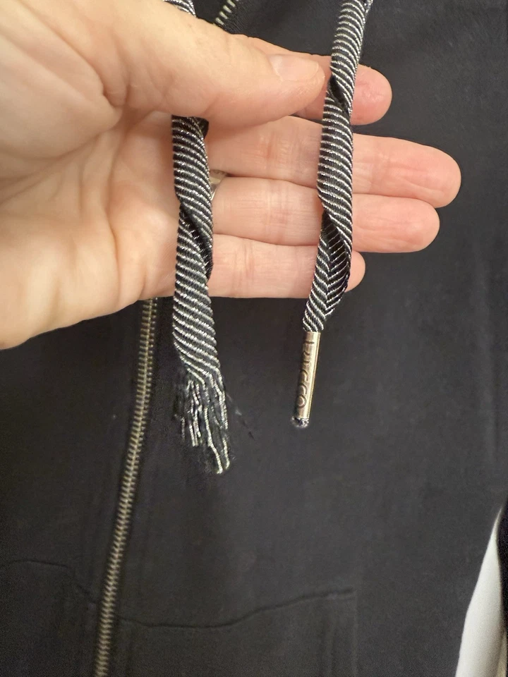 Kirra Women’s Hoodie Jacket Medium Black Zip Up Casual Warm - Image 3 of 4