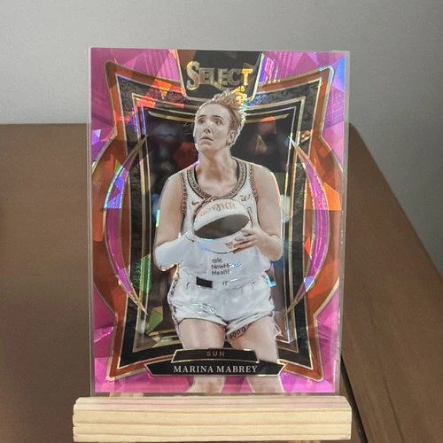 2025 Panini Select WNBA Marina Mabrey Pink Ice Prizm Concourse #71