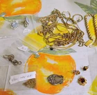 VTG COSTUME JEWELRY LOT JUNK