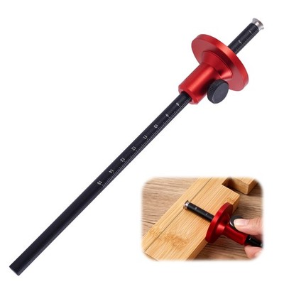 Wheel Marking Gauge MicroAdjustment Precision Dovetail Aluminum Alloy Tool