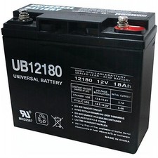 UPG UB12180 12V 18AH Sealed Lead Acid Internal Thread Terminal Battery